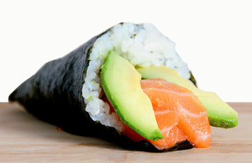 TEMAKI DE SALMON Y AGUACATE